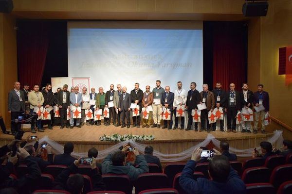 Kilis'te 6. Bölge Genç Bilaller Ezan Okuma Yarışması Düzenlendi