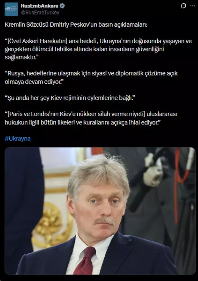 Türkiye'deki Rusya ve Fransa Büyükelçilikleri X Platformunda Sert Tartışmaya Girdi