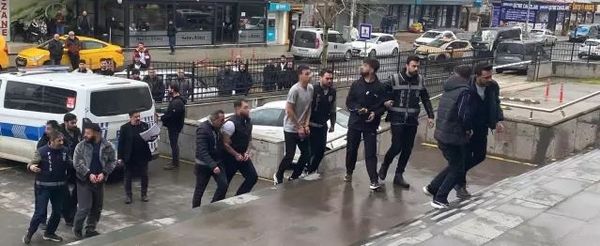 Para İhtilafı Nedeniyle Arkadaşını Kaçıran 8 Şüpheli Adliyeye Sevk Edildi