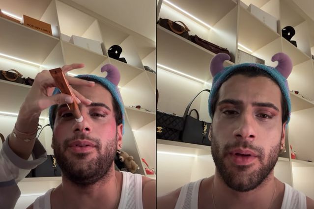 Reynmen'in Eşiyle Makyaj Anları Sosyal Medyada İlgi Topladı