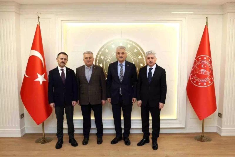 Düzce Valisi Makas, Bölgesel İş Birliği Çalışmalarını Değerlendirdi