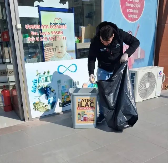 Pursaklar Belediyesi Atık İlaç Toplama Kampanyasını Sürdürüyor