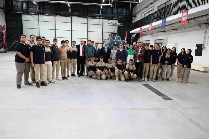 Melikgazi Belediyesi Havacılık Lisesi'ne Yeni Teknolojik Destekler Sağlıyor