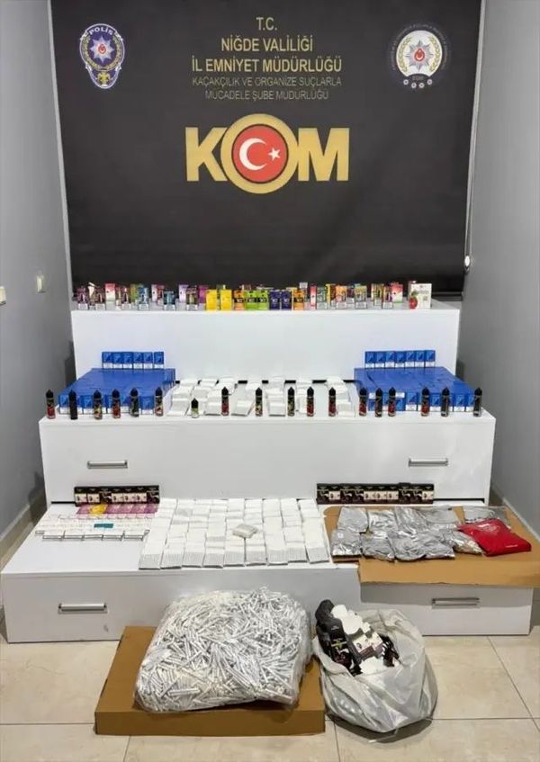 Niğde'de Kaçakçılık Operasyonunda 2 Kişi Gözaltına Alındı