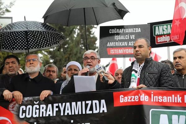 Şanlıurfa'da ABD ve İsrail Saldırıları Protesto Edildi