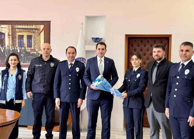 Kaymakam Erkan Atam, Polis Haftası'nı Kutladı