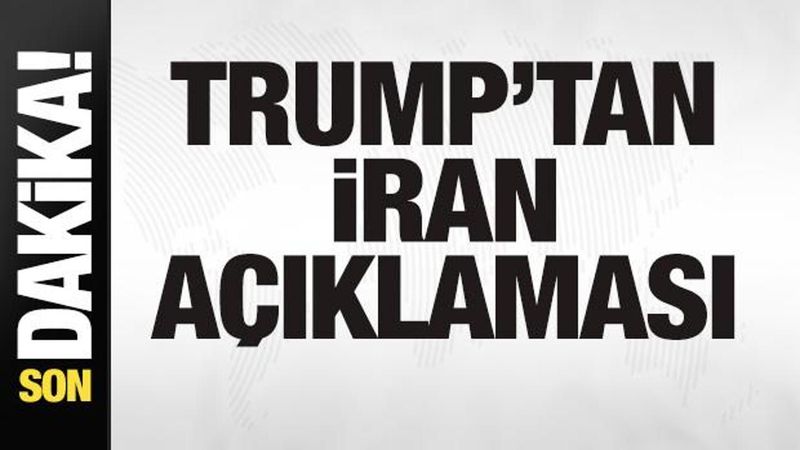 Trump, İran Gerilimi Hakkında Kritik Açıklamalar Yaptı