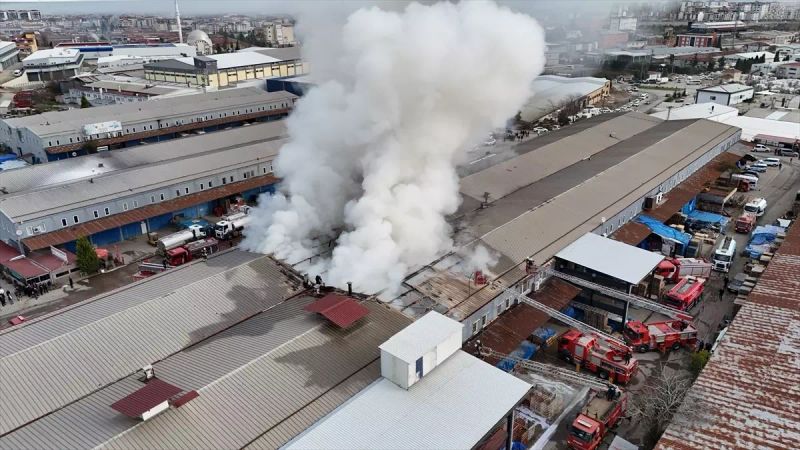 Ordu Altınordu'da Çıkan Yangın Kısa Sürede Kontrol Altına Alındı