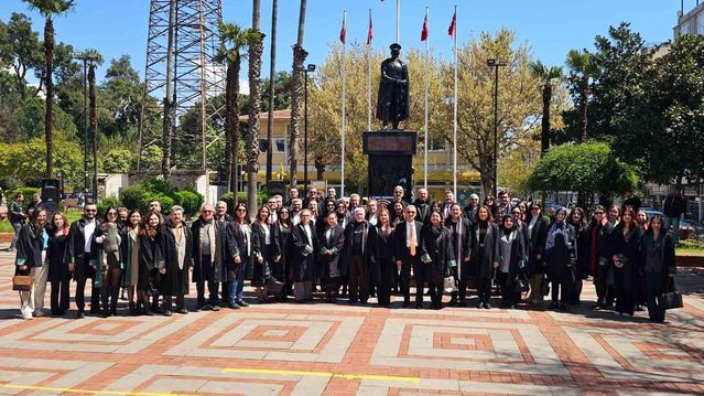 Nazilli'de Avukatlar Günü Çelenk Töreniyle Kutlandı