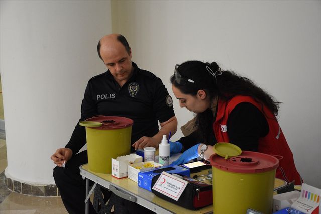 Samsun Emniyeti, Polis Haftası'nda 181 Personelle Kan Bağışında Bulundu