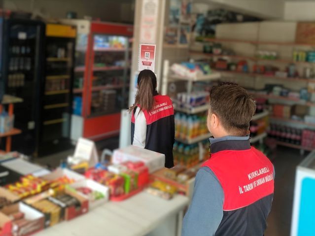 Pehlivanköy'de Gıda İşletmelerinde Kapsamlı Denetimler Yapıldı