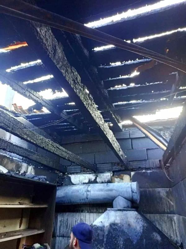 Kapaklı'da Bir Lokantanın Mutfak Yangını İtfaiye Tarafından Söndürüldü